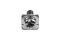 [E] น็อตยึดสายไฟ สแตนเลสชุบนิกเกิ้ล M3.5x10 mm พร้อมแหวนทรงสี่เหลี่ยม ขนาด 8x8 mm